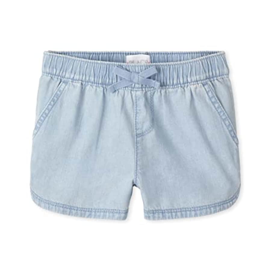 The Children's Place Single Girls Denim Pull On Shorts, Arizona WASH, 12 for $5