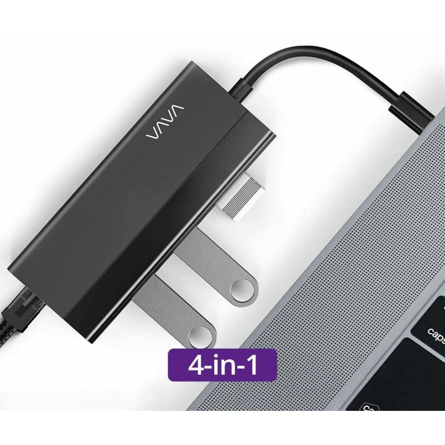 VAVA USB C 4-in-1 USB Hub Adapter for $10