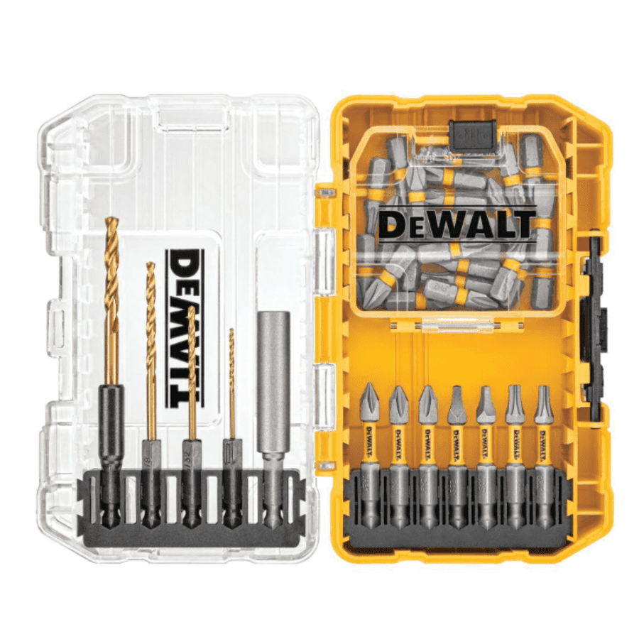 DeWalt 40-Piece Driving Bit and Black Oxide Drill Bit Set for $20