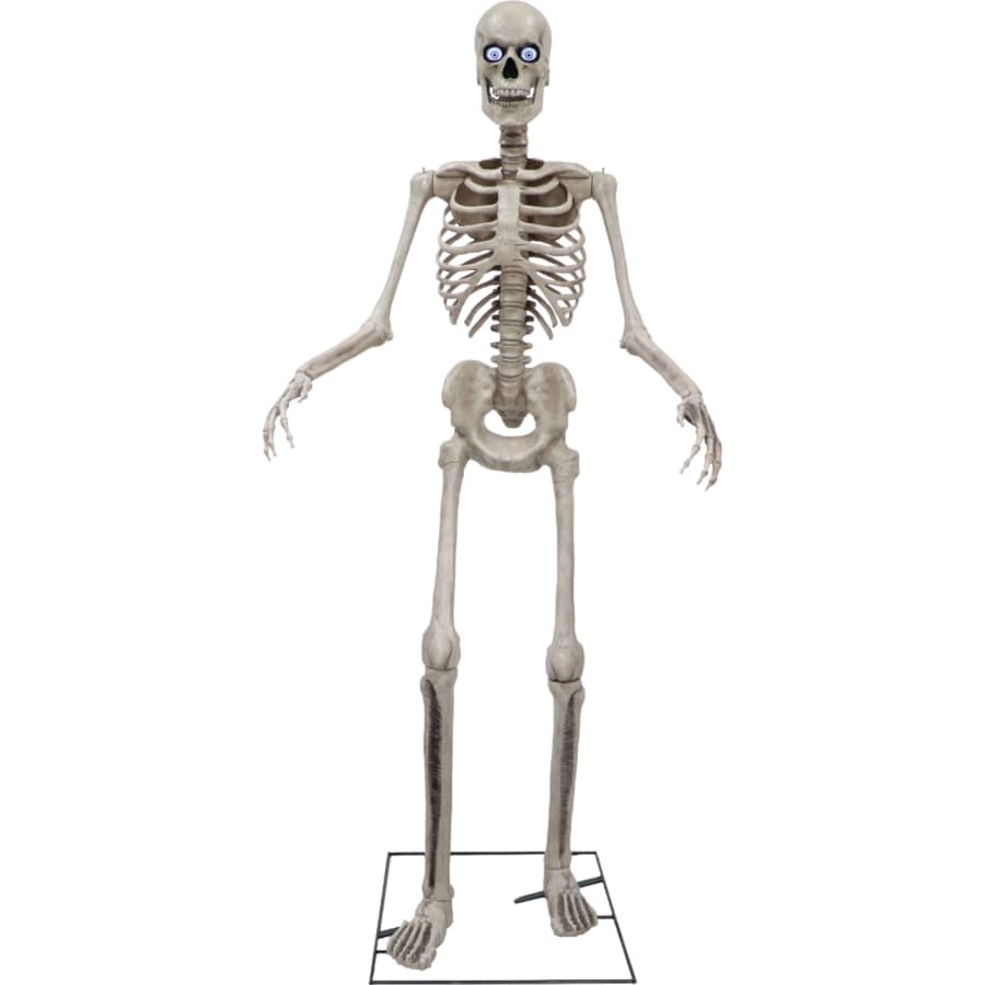 Seasonal Visions International 8-Foot Animated Towering Skeleton for $150 Seasonal Visions International 8-Foot Animated Towering Skeleton for $150