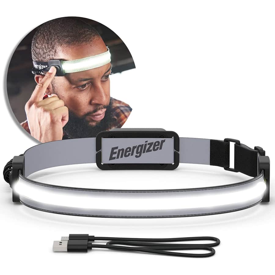 Energizer S400 LED Rechargeable Headlamp for $25