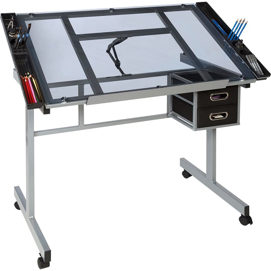 OneSpace Craft Station / Drafting Table for $99