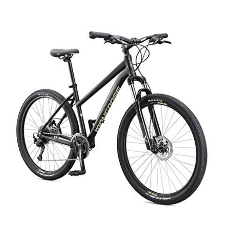 Mongoose Switchback Expert Adult Mountain Bike, 18 Speeds, 27.5-inch Wheels, Womens Aluminum Small for $883