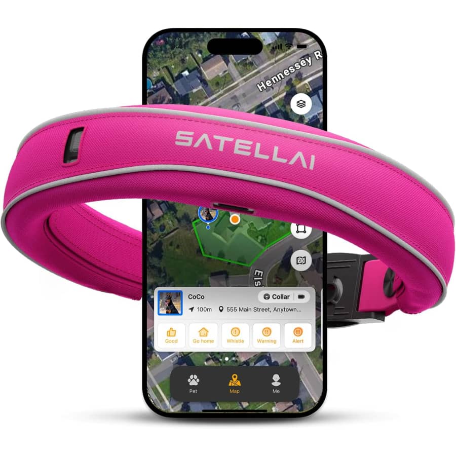 Satellai Smart Collar and GPS Dog Fence for $400 w/ Prime Satellai Smart Collar and GPS Dog Fence for $400 w/ Prime