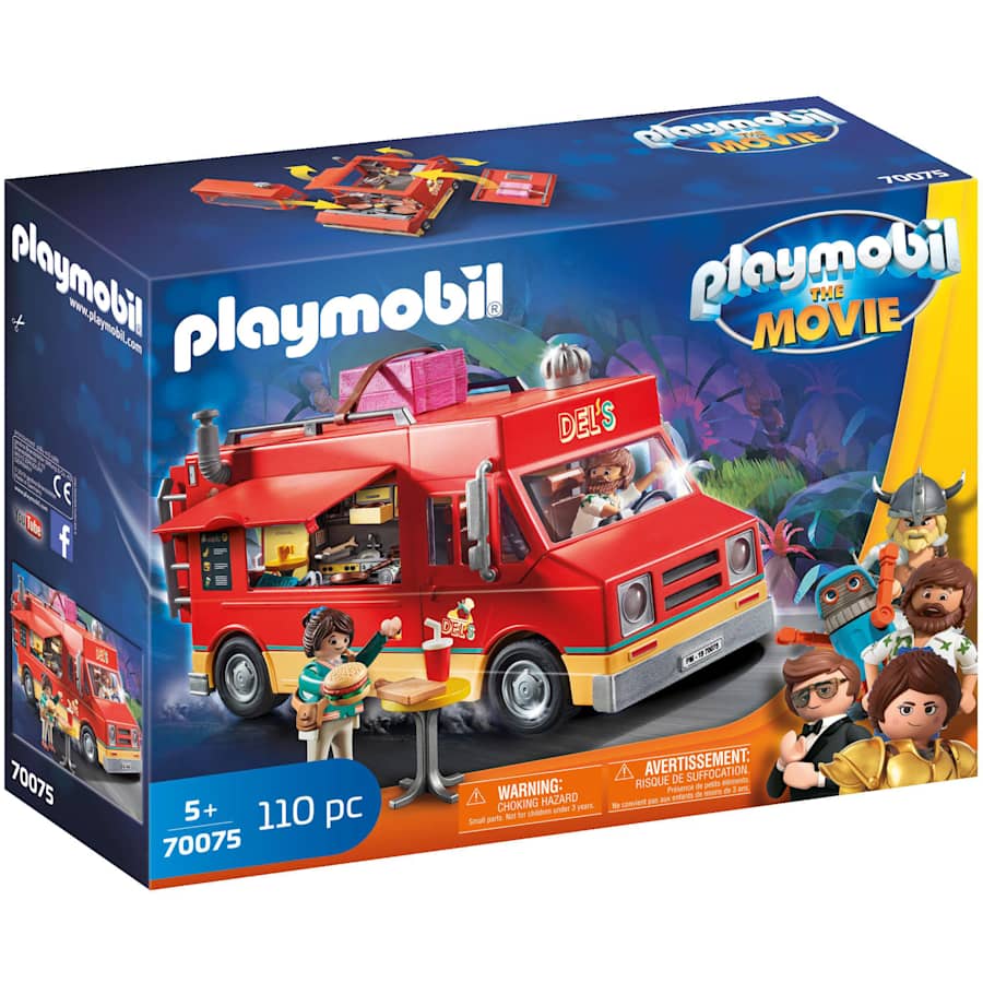 Playmobil The Movie Del's Food Truck for $15