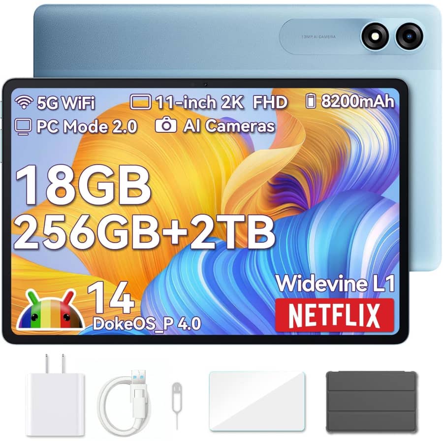 Blackview Tab 9WiFi 11" 18GB+256GB Android Tablet for $145 Blackview Tab 9WiFi 11" 18GB+256GB Android Tablet for $145