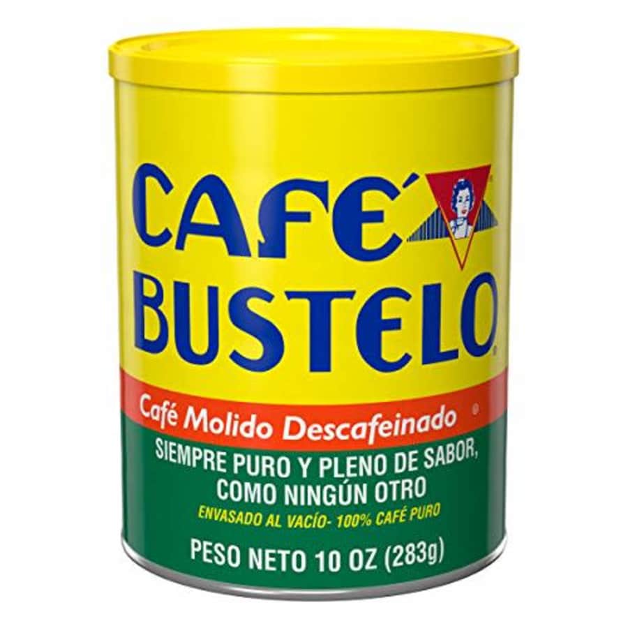Cafe Bustelo Caf Bustelo Decaf Medium Roast Ground Coffee, 10 Ounces (Pack of 12) for $85