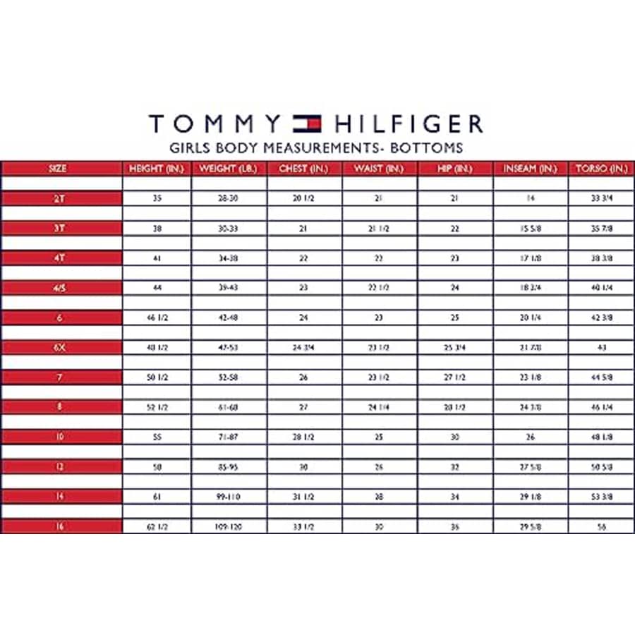 Tommy Hilfiger Girls 5-pocket Stretch Denim Shorts, White/Fray, 7 US for $17