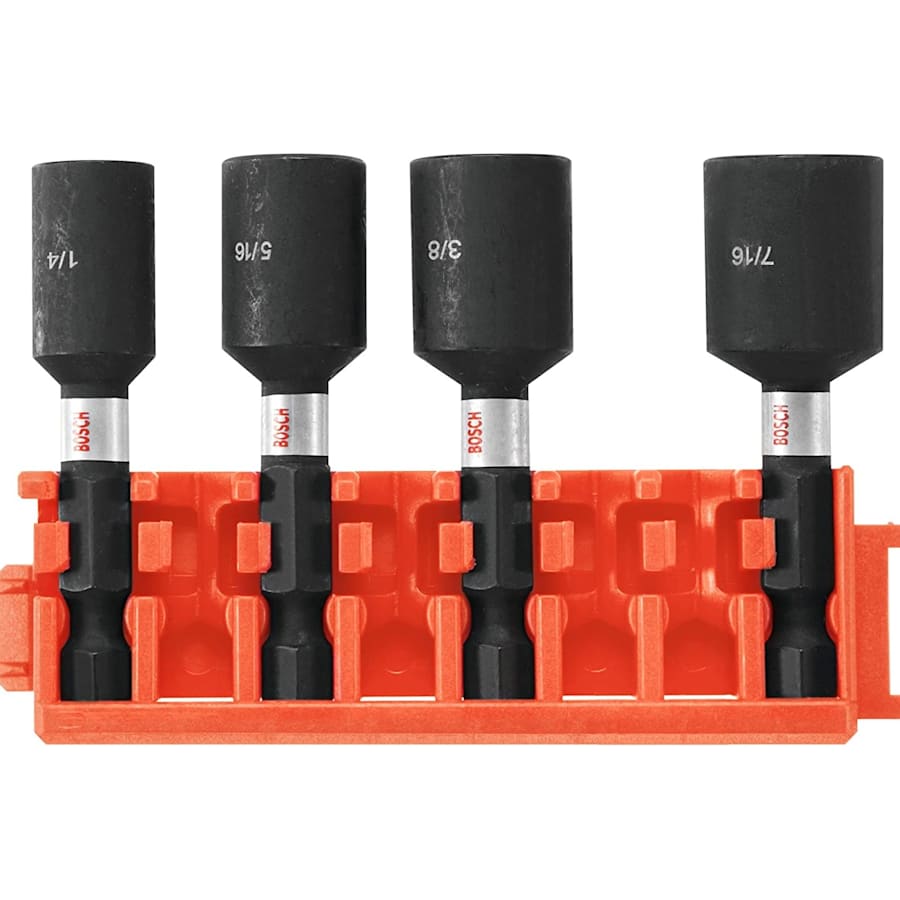 Bosch 4-Piece 1-7/8" Nutsetters w/ Clip for $10