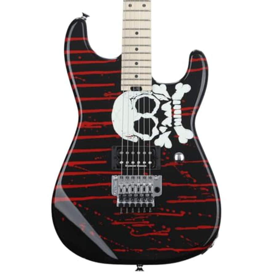 Charvel Warren DeMartini Signature Pro-Mod Blood and Skull - Blood and Skull for $1,400