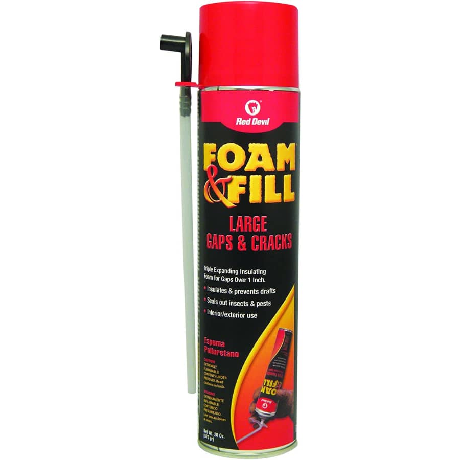 Red Devil Expanding Polyurethane Sealant 20-oz. Can for $17 Red Devil Expanding Polyurethane Sealant 20-oz. Can for $17