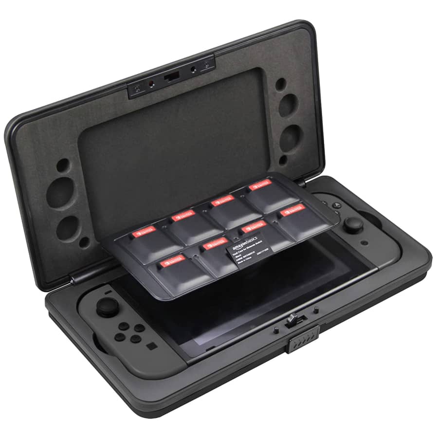 AmazonBasics Vault Case for Nintendo Switch for $24