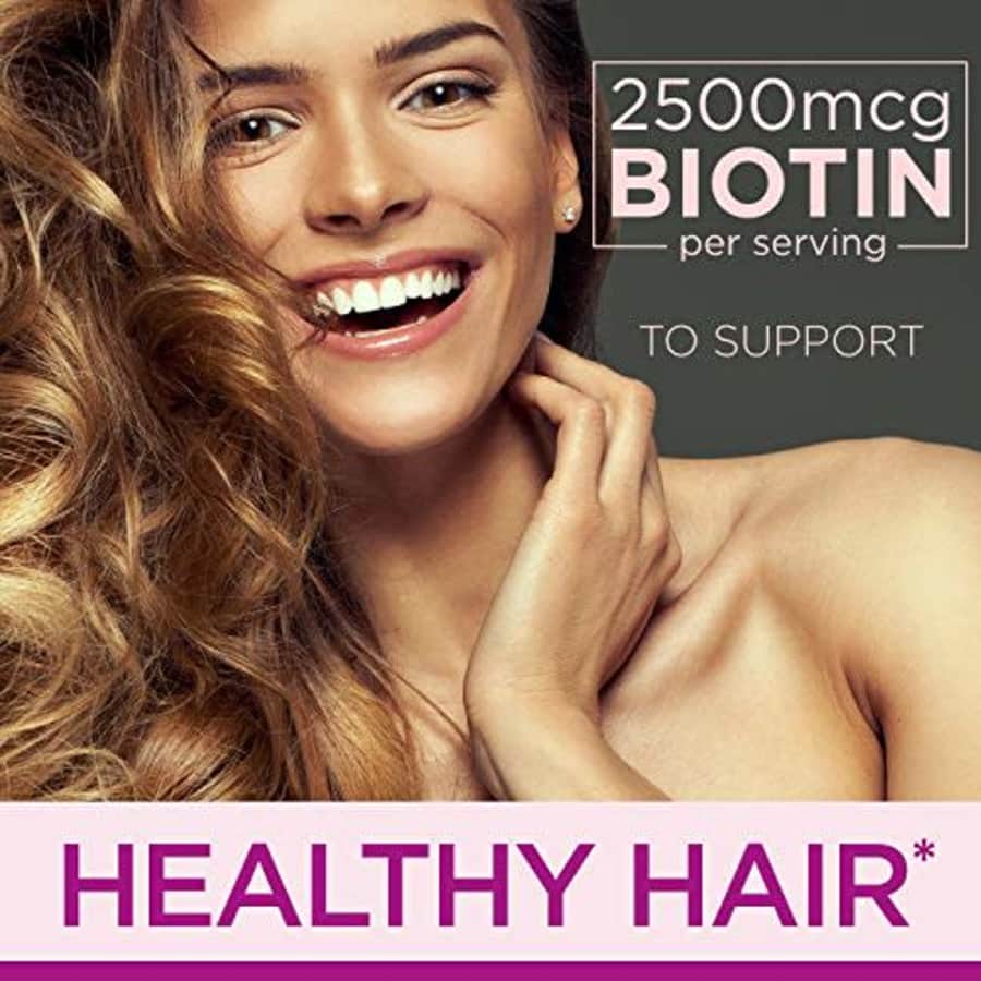 Hair Skin and Nails Vitamins with Biotin & Collagen by Nature's Bounty Optimal Solutions, w/Vitamin for $24