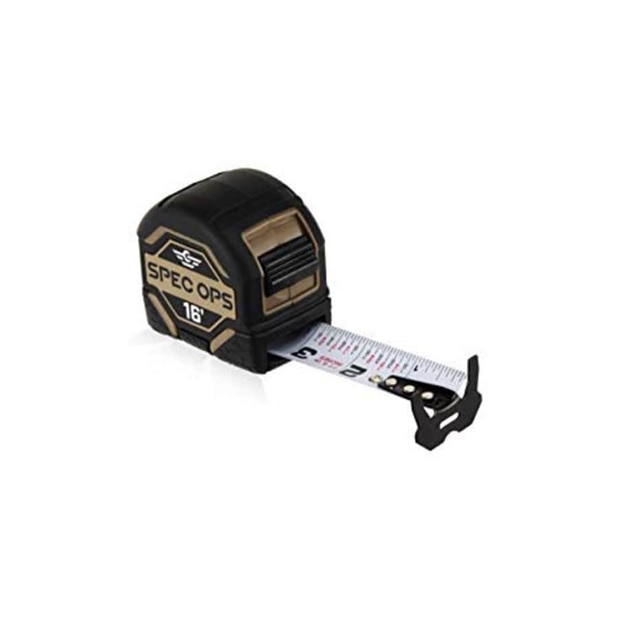 Spec Ops - SPEC-TM16 Tools 16-Foot Tape Measure, 1 1/4" Double-Sided Blade, Military-Grade for $10 Spec Ops - SPEC-TM16 Tools 16-Foot Tape Measure, 1 1/4" Double-Sided Blade, Military-Grade for $10