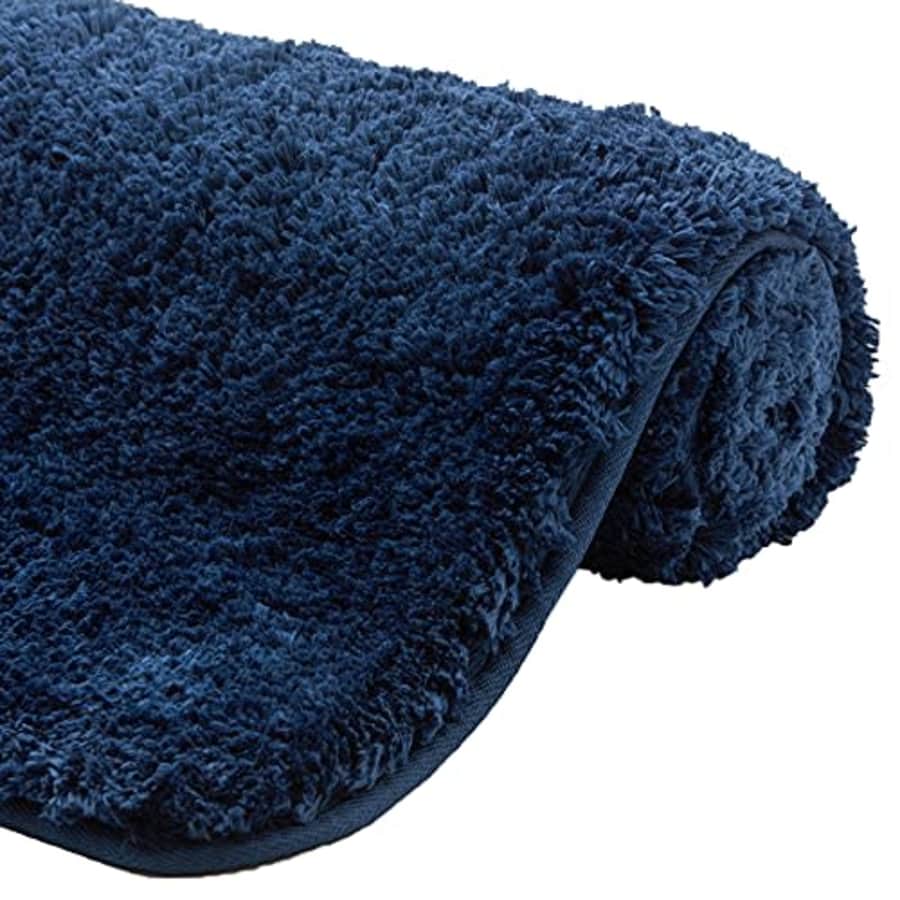 Gorilla Grip Premium Luxury Bath Rug, 42x24, Absorbent, Soft, Thick Shag, Bathroom Mat Rugs, for $43