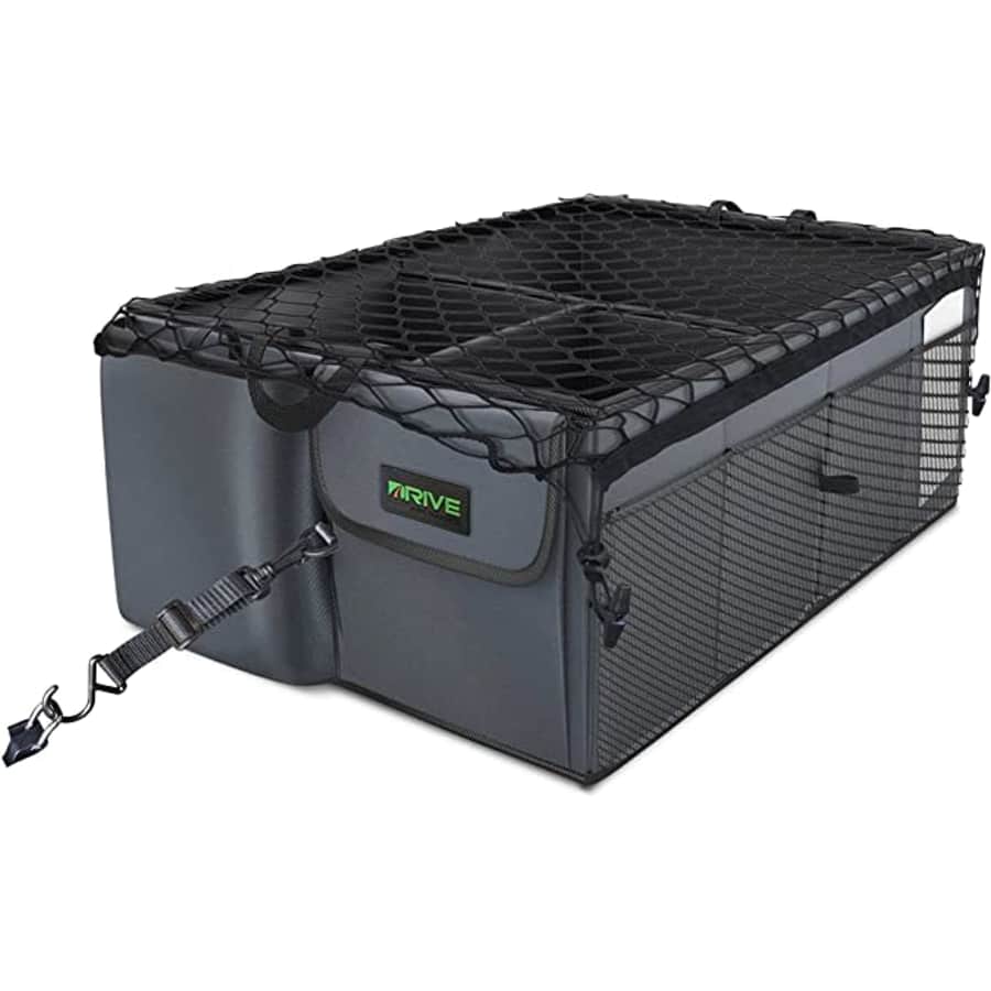Drive Auto Trunk Organizer w/ Net for $21 Drive Auto Trunk Organizer w/ Net for $21