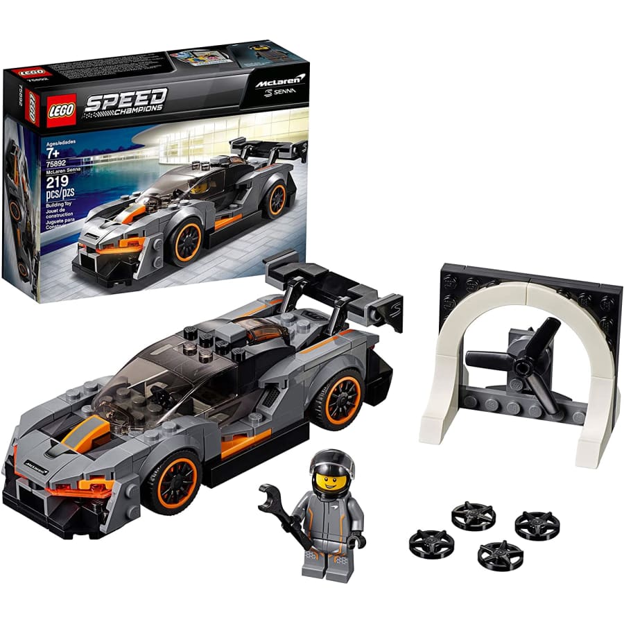 LEGO Speed Champions McLaren Senna Building Kit for $39