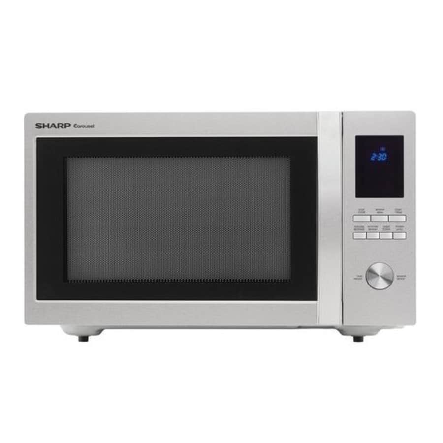 Sharp 1100W 1.6 cu. ft. Carousel Countertop Microwave Oven for $130 Sharp 1100W 1.6 cu. ft. Carousel Countertop Microwave Oven for $130