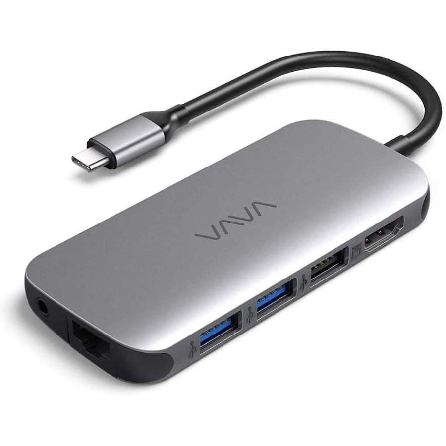 Vava USB-C Hub 8-in-1 Adapter for $15