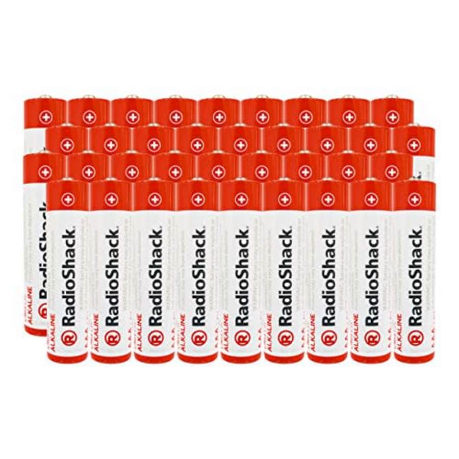 RadioShack AAA Alkaline Batteries (36-Pack) for $22 RadioShack AAA Alkaline Batteries (36-Pack) for $22
