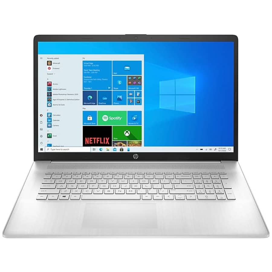 HP 11th-Gen. i3 17.3" 1080p Laptop for $480
