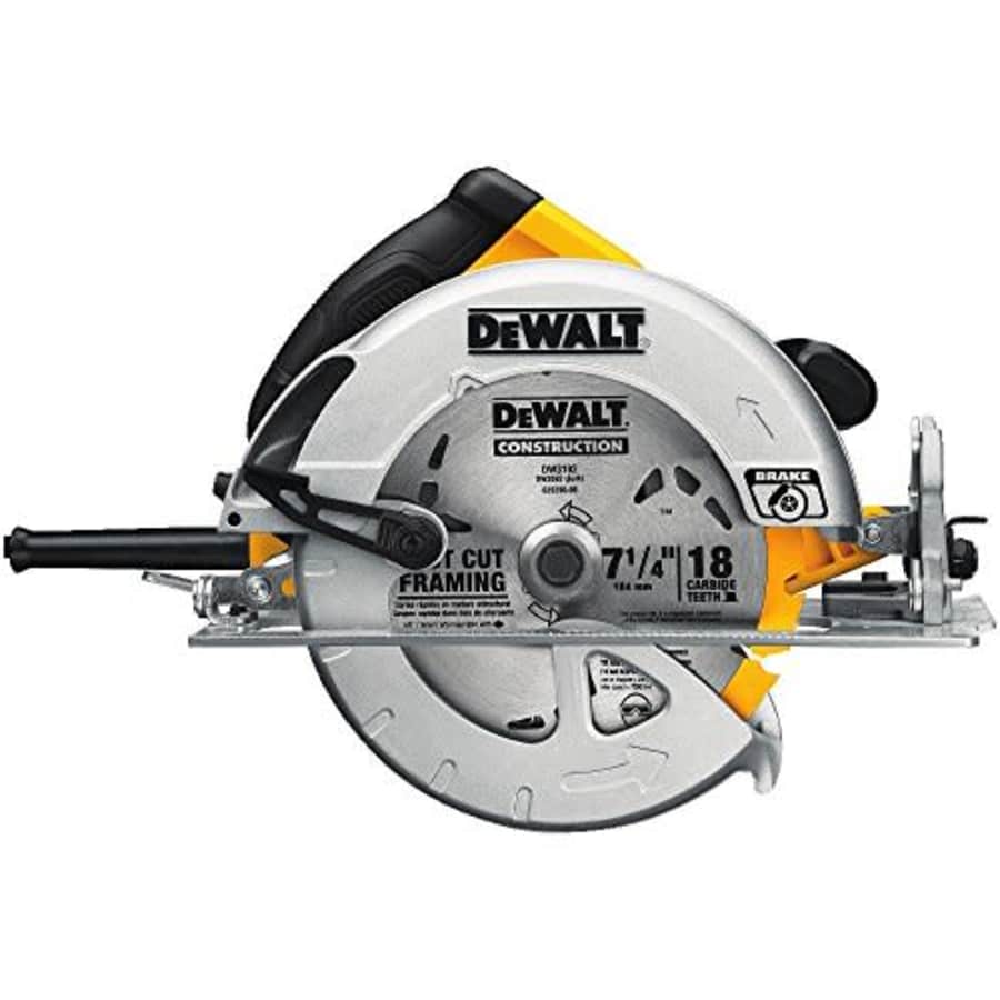 DeWalt 7.25" Circular Saw Kit for $135