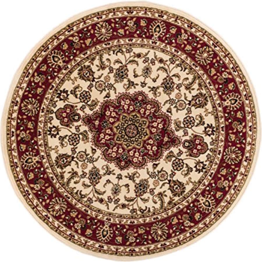 Well Woven Barclay Medallion Kashan Ivory Traditional Area Rug 3'11" Round for $40 Well Woven Barclay Medallion Kashan Ivory Traditional Area Rug 3'11" Round for $40