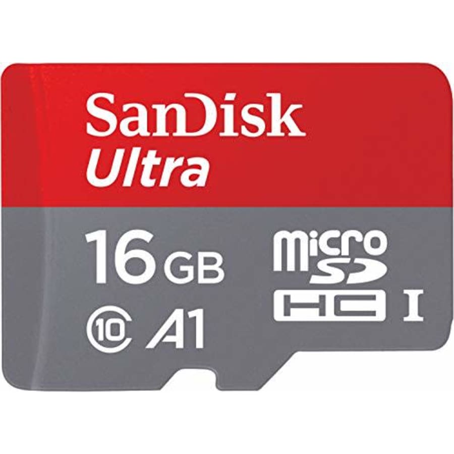 SanDisk 16GB Ultra microSDHC UHS-I Memory Card with Adapter - 98MB/s, C10, U1, Full HD, A1, Micro for $10 SanDisk 16GB Ultra microSDHC UHS-I Memory Card with Adapter - 98MB/s, C10, U1, Full HD, A1, Micro for $10
