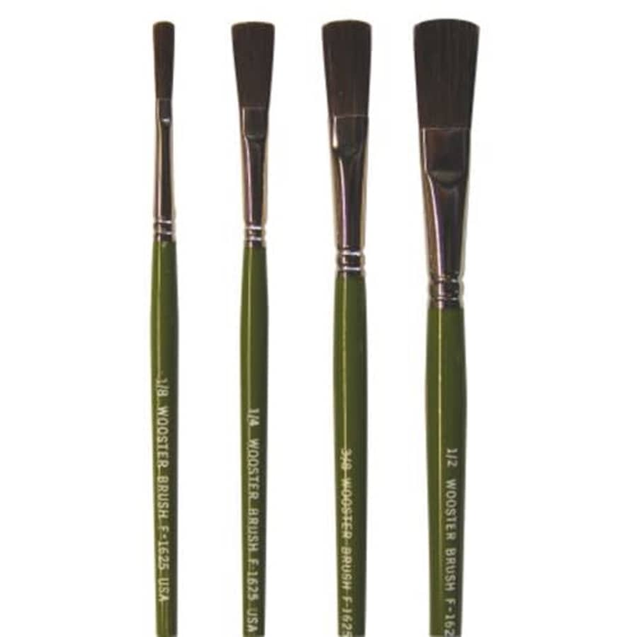 1/8" Wooster F1625 Letterer Ox Hair Letterer Artist Paint Brush for $11