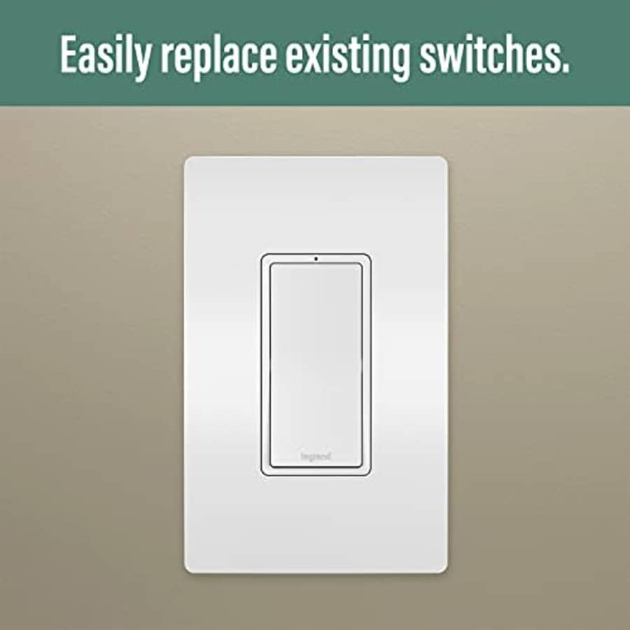 Pass & Seymour Legrand Radiant Smart Switch with Netatmo, Compatible with Alexa, Google Assistant & Apple HomeKit, for $55 Pass & Seymour Legrand Radiant Smart Switch with Netatmo, Compatible with Alexa, Google Assistant & Apple HomeKit, for $55