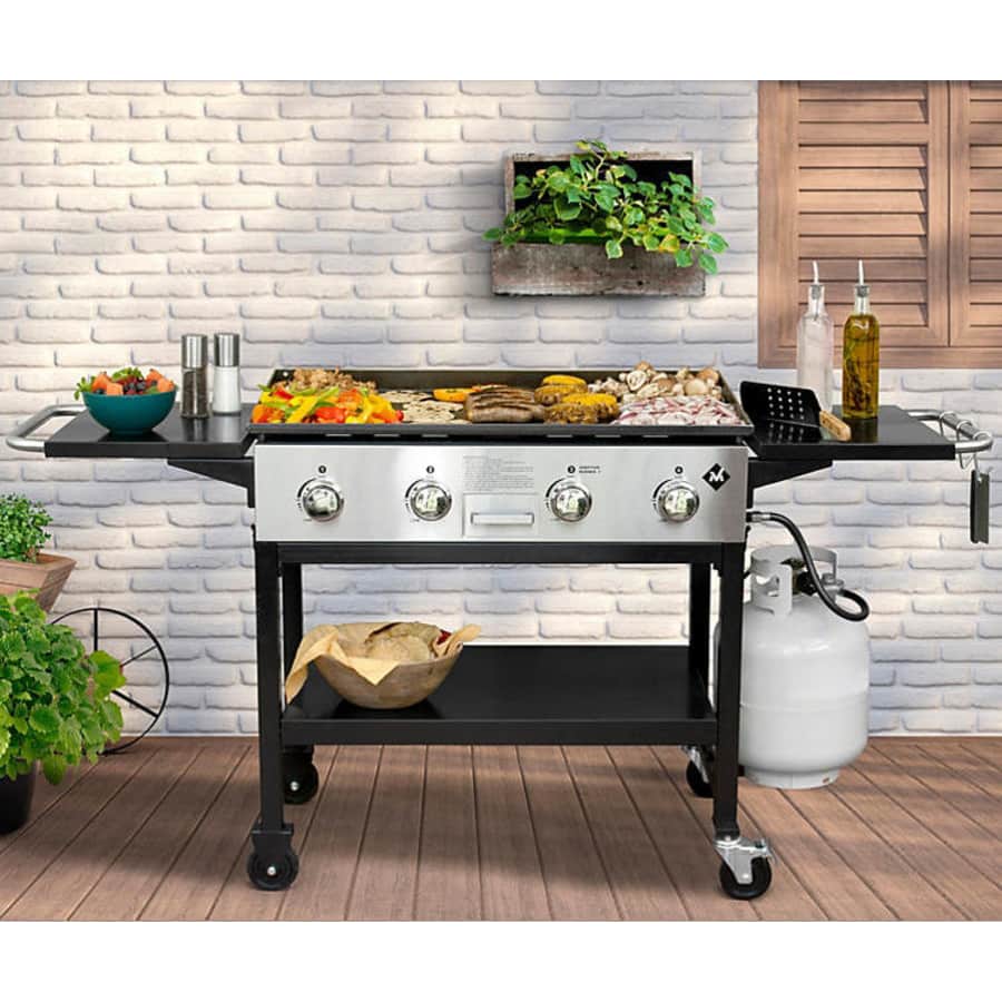 Member's Mark 720-Sq. In. 4-Burner Outdoor Gas Griddle w/ Cover for $199 for members Member's Mark 720-Sq. In. 4-Burner Outdoor Gas Griddle w/ Cover for $199 for members