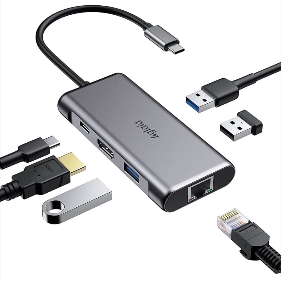 Aglaia 6-in-1 USB C Hub for $24 Aglaia 6-in-1 USB C Hub for $24