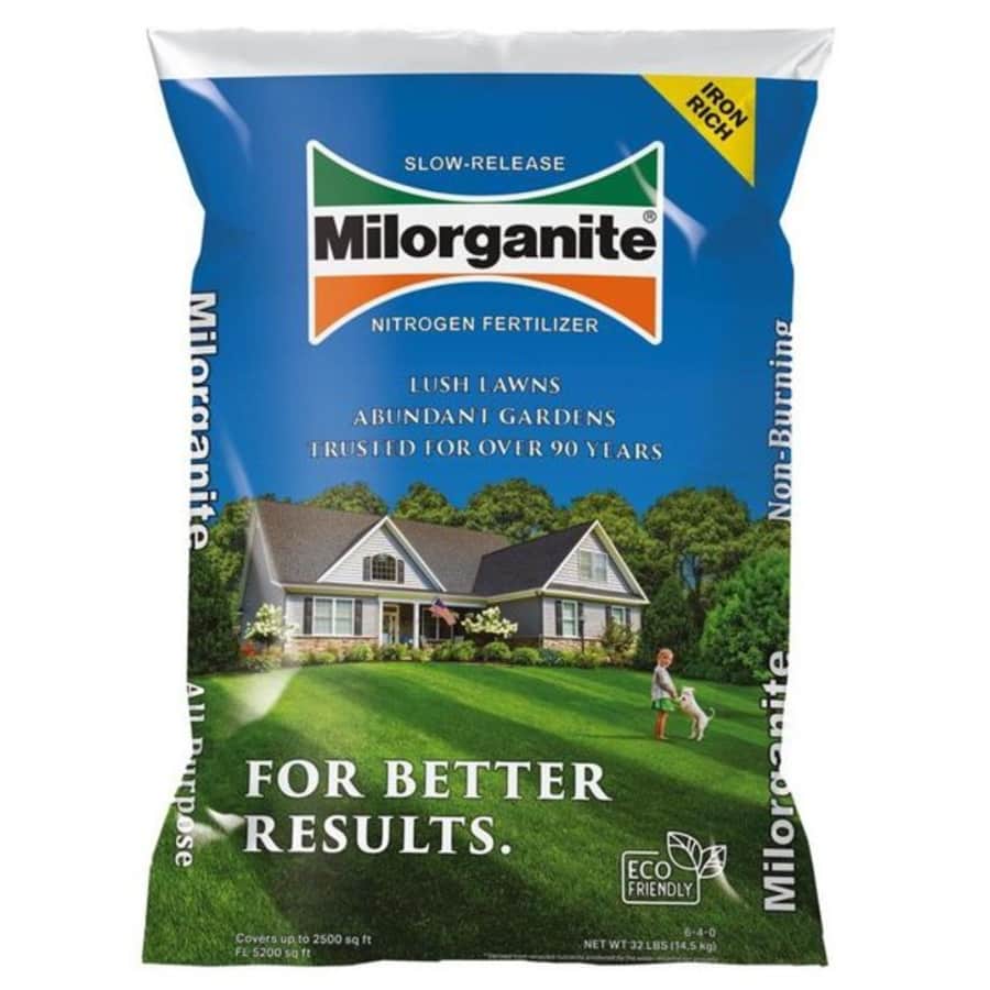 Milorganite Long Lasting All Purpose Lawn Food Fertilizer 32-lb. Bag: $19 Milorganite Long Lasting All Purpose Lawn Food Fertilizer 32-lb. Bag: $19