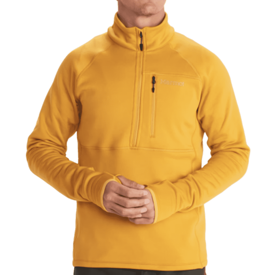 Marmot Men's Olden Polartec 1/2-Zip Jacket (large sizes) for $39