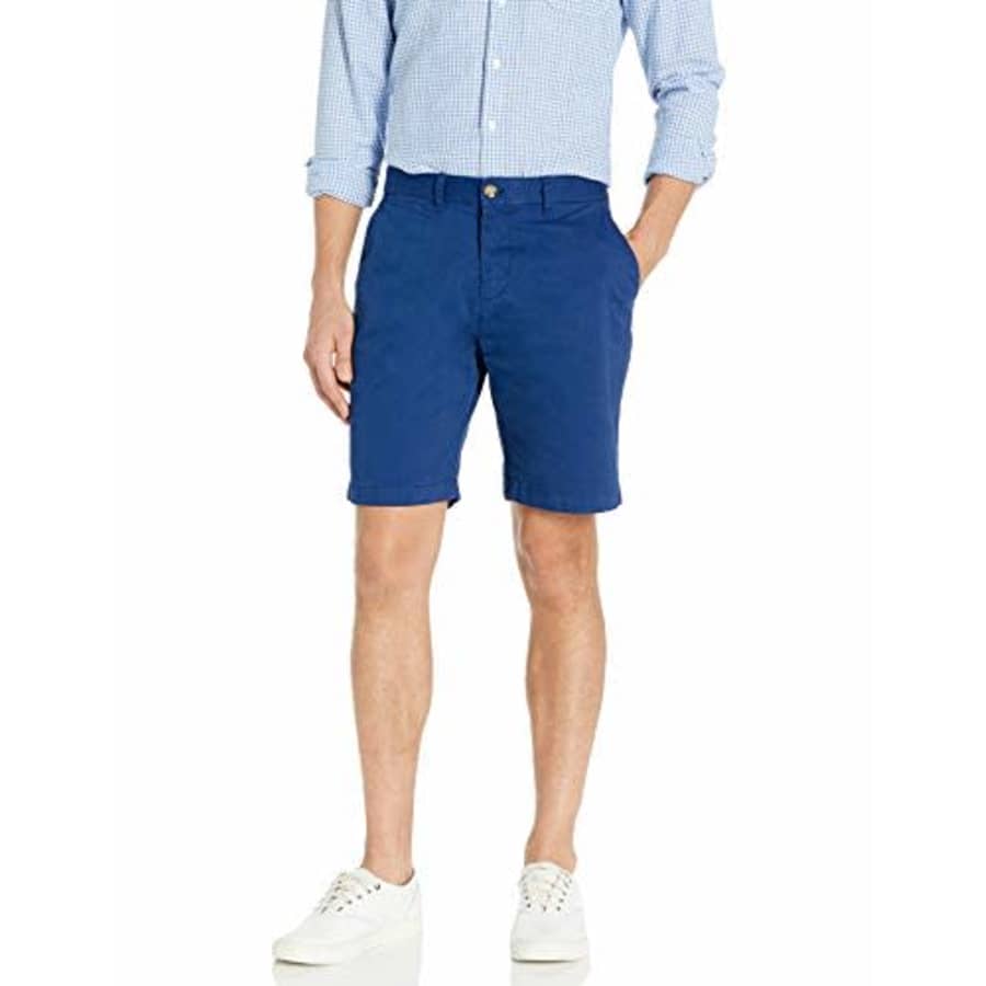 Tommy Hilfiger Men's Casual Stretch Chino Shorts, Blue Depths, 40 for $39 Tommy Hilfiger Men's Casual Stretch Chino Shorts, Blue Depths, 40 for $39