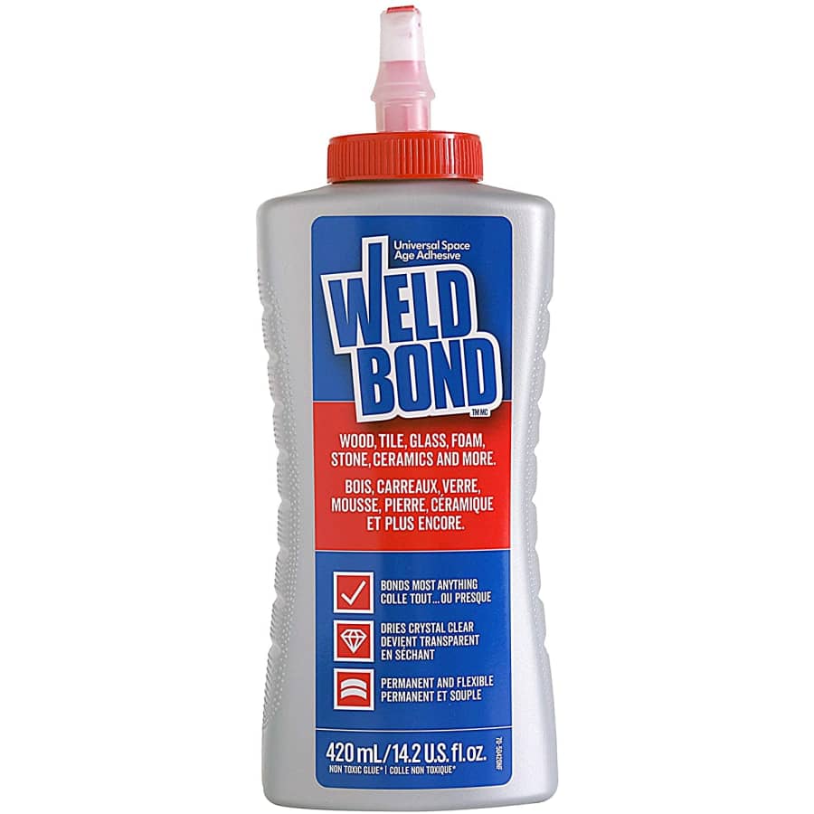 Weldbond Multi-Purpose Permanent Adhesive Glue 14.2-oz. Bottle for $16