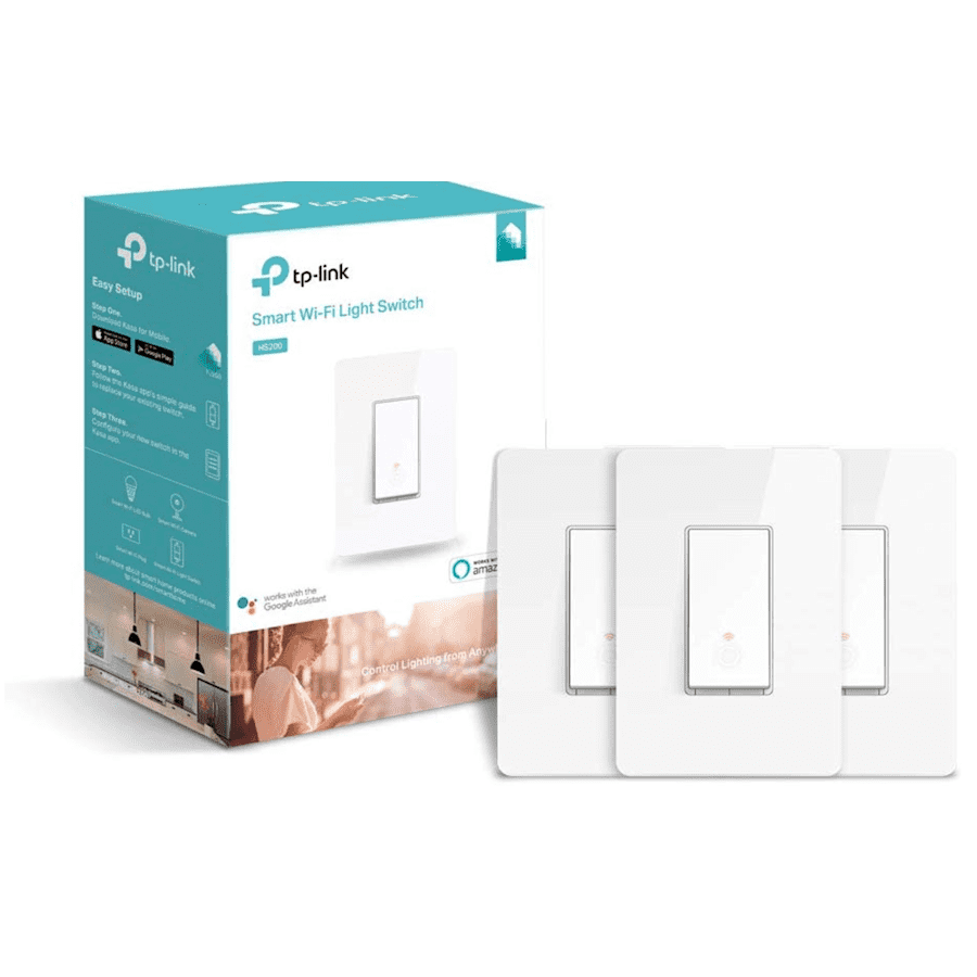TP-Link Kasa Smart WiFi Switch 3-Pack for $35 TP-Link Kasa Smart WiFi Switch 3-Pack for $35