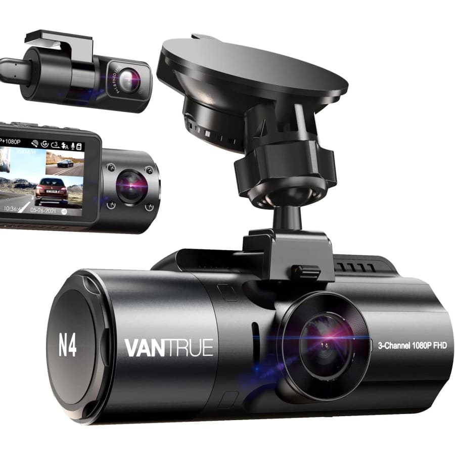 Vantrue N4 3-Channel Dash Cam for $182