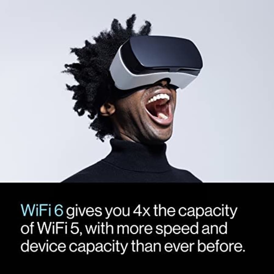 Linksys Hydra 6 Mesh WiFi 6 Router - MR20EC-AMZ - Dual-Band WiFi Router - Mesh Routers for Wireless for $100 Linksys Hydra 6 Mesh WiFi 6 Router - MR20EC-AMZ - Dual-Band WiFi Router - Mesh Routers for Wireless for $100