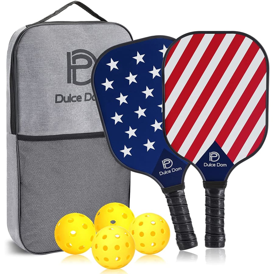 Dulce Dom Lightweight Pickleball Paddle Set for $35 Dulce Dom Lightweight Pickleball Paddle Set for $35
