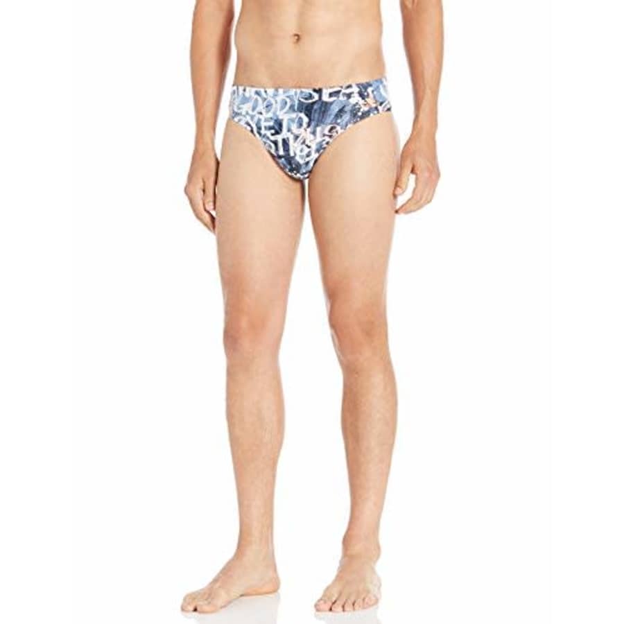 adidas Men's Parley Chlorine-Resistant Swim Trunks, Glow Blue/Semi Coral, 24" for $9