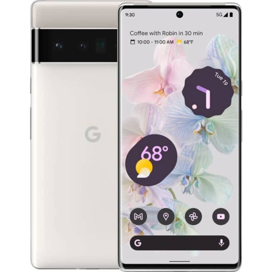 Refurb Unlocked Google Pixel 6 Pro 128GB Android Phone for $210