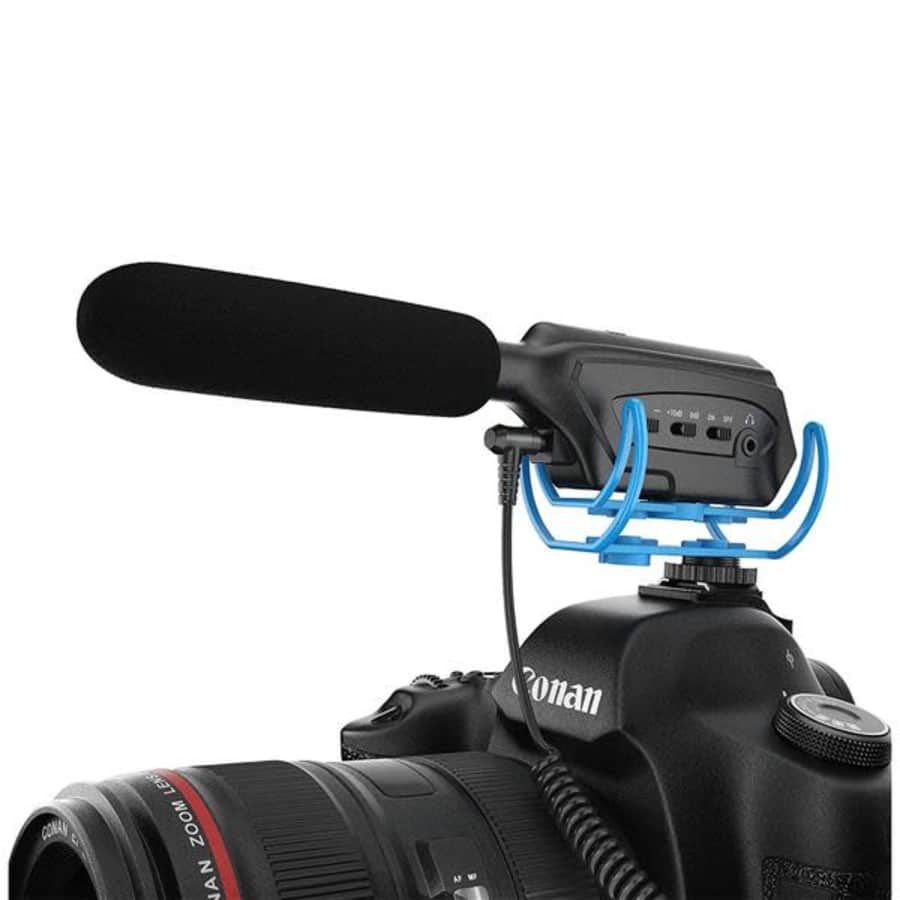 Moukey External Camera Interview Microphone for $11