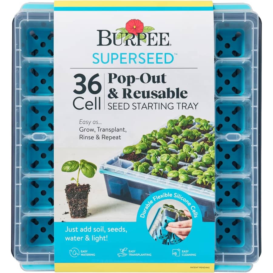Burpee SuperSeed Seed Starting Tray for $8