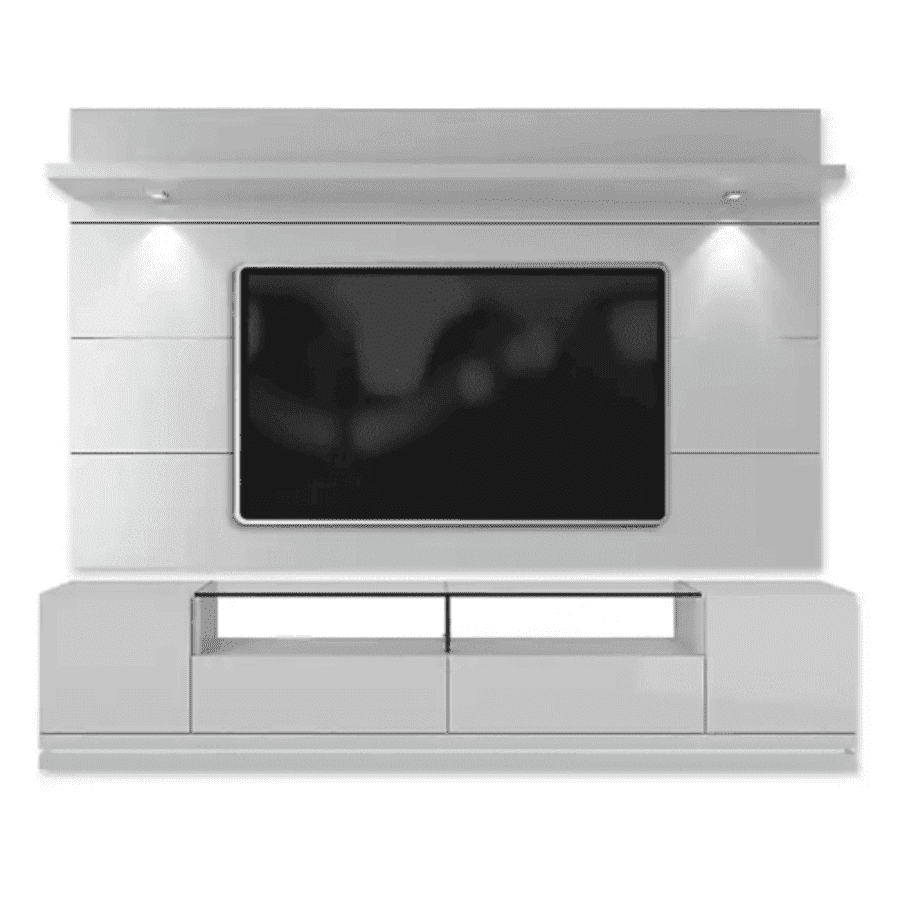 Manhattan Comfort Vanderbilt TV Stand w/ Cabrini 2.2 Wall Panel for $382
