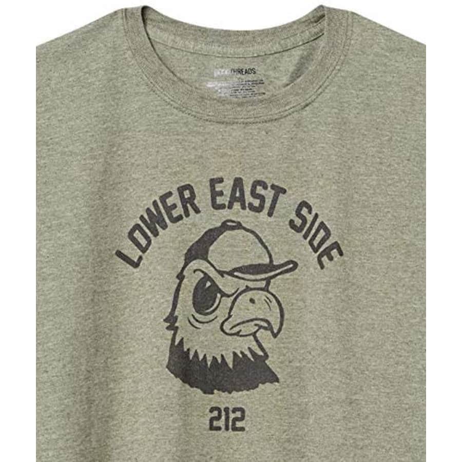 Amazon Brand - Goodthreads Men's Short Sleeve Vintage Athletic Graphic T-Shirt, Lower East Side, for $11 Amazon Brand - Goodthreads Men's Short Sleeve Vintage Athletic Graphic T-Shirt, Lower East Side, for $11