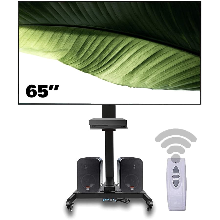 CO-Z Mobile Motorized Mobile TV Lift for $174