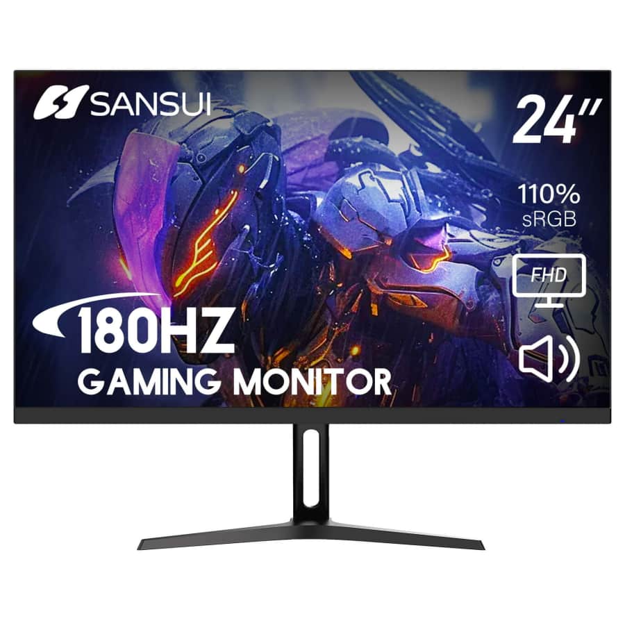Sansui 24" 1080p 180Hz FreeSync Monitor for $80