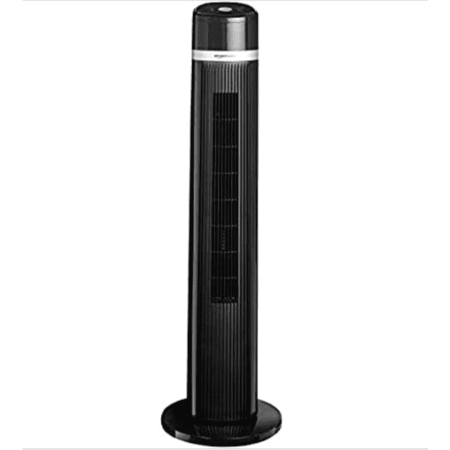Amazon Basics 3-Speed Oscillating Tower Fan for $28 Amazon Basics 3-Speed Oscillating Tower Fan for $28