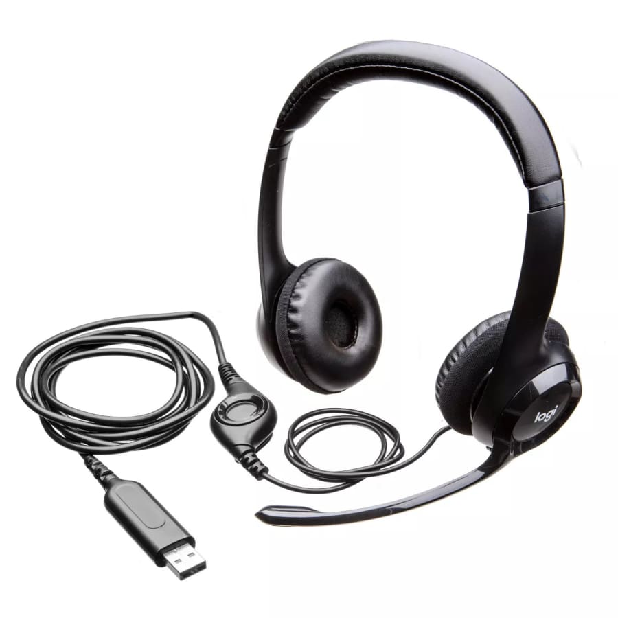 Logitech H390 USB Wired Headset: From $17